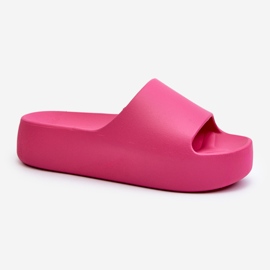 Women's Flip-Flops With a Thick Sole Fuchsia Oreithano pink 1