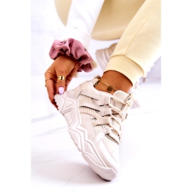 News Women's sports shoes Sneakers Beige 3