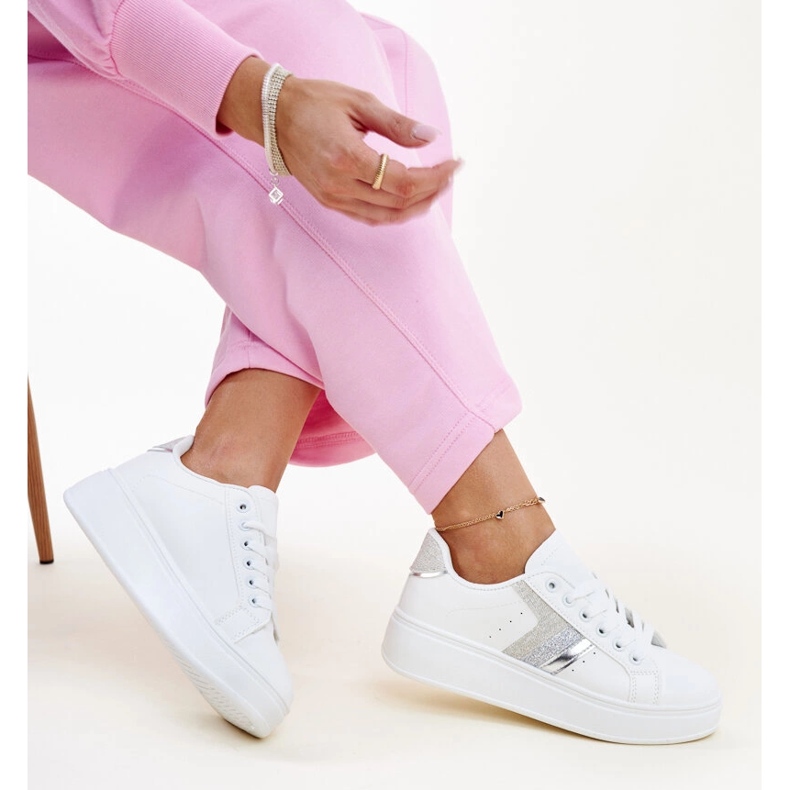 White Basmalia sneakers 1