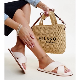 Beige Randa slippers 1 Beige Randa slippers 1