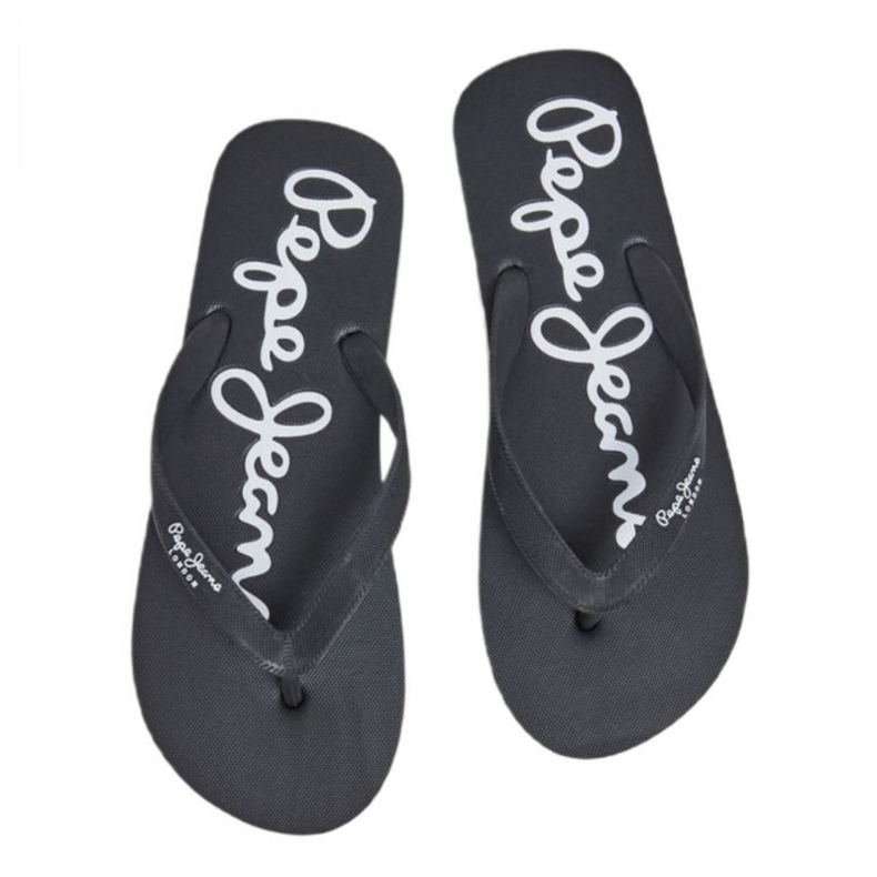 Pepe Jeans Bay Beach Basic M PMS70128 flip-flops black 1