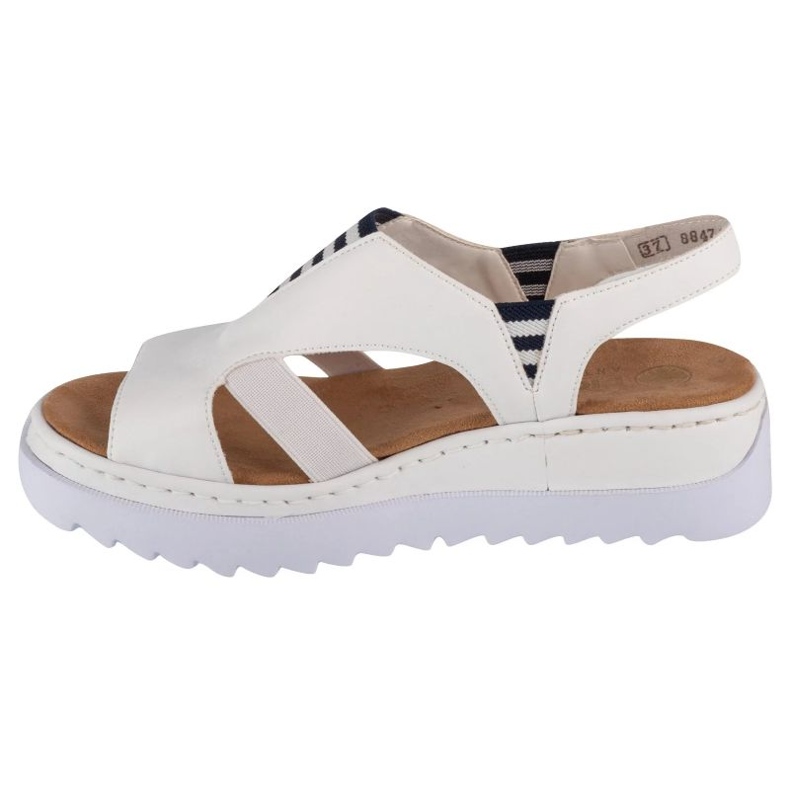 Rieker W V44Y5-80 sandals white 1