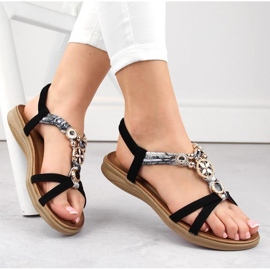 Artiker W HBH75B comfortable sandals, black 1 Artiker W HBH75B comfortable sandals, black 1