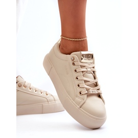 Women's Sneakers Big Star NN274210 Beige 4