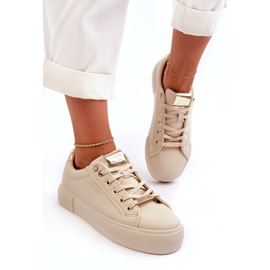 Women's Sneakers Big Star NN274210 Beige 3
