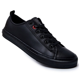 Men's Leather Sneakers Big Star JJ174005 Black 1 Men's Leather Sneakers Big Star JJ174005 Black 1