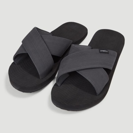 ONeill O'Neill Koosh Cross Over Bloom Slides 92800613664 black 1