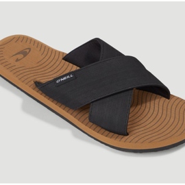 ONeill O'Neill Koosh Cross Over Bloom Slides 92800613658 black 2
