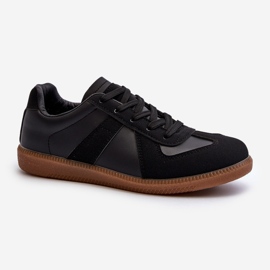 Women's Low Sneakers Black Braidn 1