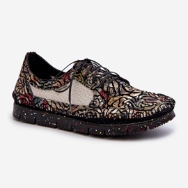 Patterned Women's Shoes Maciejka 06347-01 Black 1