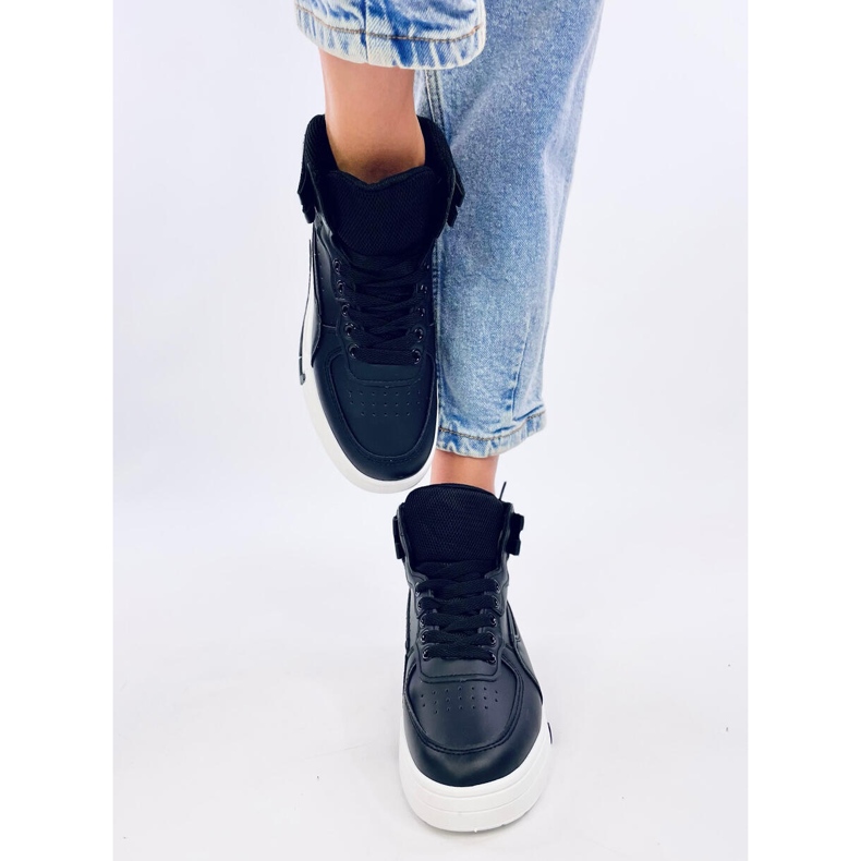 Tiago Black high-top sneakers 1