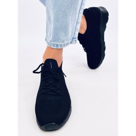 Tutto Allblack sock sports shoes 1