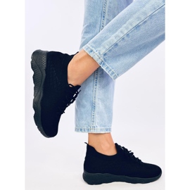 Tutto Allblack sock sports shoes 2