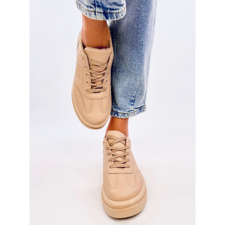 Cassual Rune Khaki Trainers beige 1