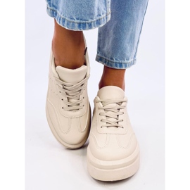 Cassual Rune Beige Trainers 1