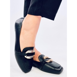 Saimon Black women's loafers 2