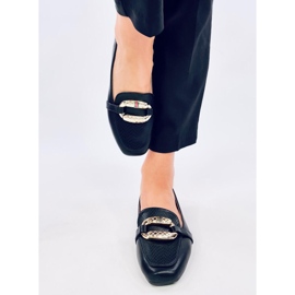 Saimon Black women's loafers 1