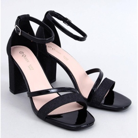 Paolis Black formal high-heeled sandals 1 Paolis Black formal high-heeled sandals 1
