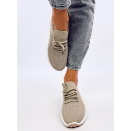 Lars D.BEIGE sock sneakers 1