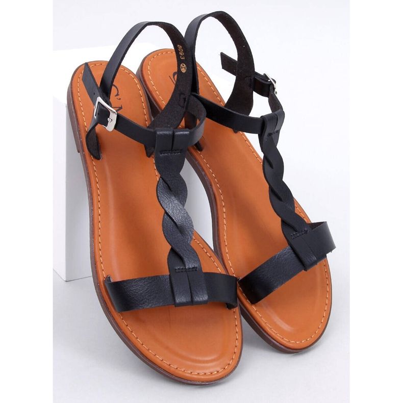 Pourta Black women's sandals 1