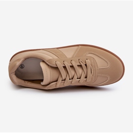 Women's Low Sneakers Beige Braidn 2