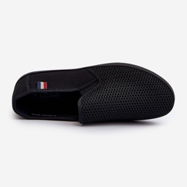 Men's Openwork Sneakers Sneakers Black Koboru 1