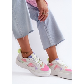 Big Star Women's Sneakers NN274359 Memory Foam System Multicolor white 1