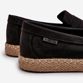 Men's Eco Suede Espadrilles Big Star NN174046 Black 1