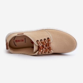 Men's Sneakers Big Star NN176001 Memory Foam System Beige 1