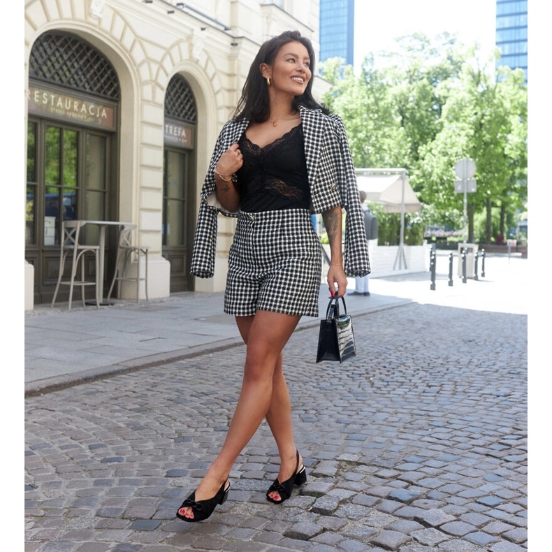 Block sandals with a Juwala leather insole black 1 Block sandals with a Juwala leather insole black 1