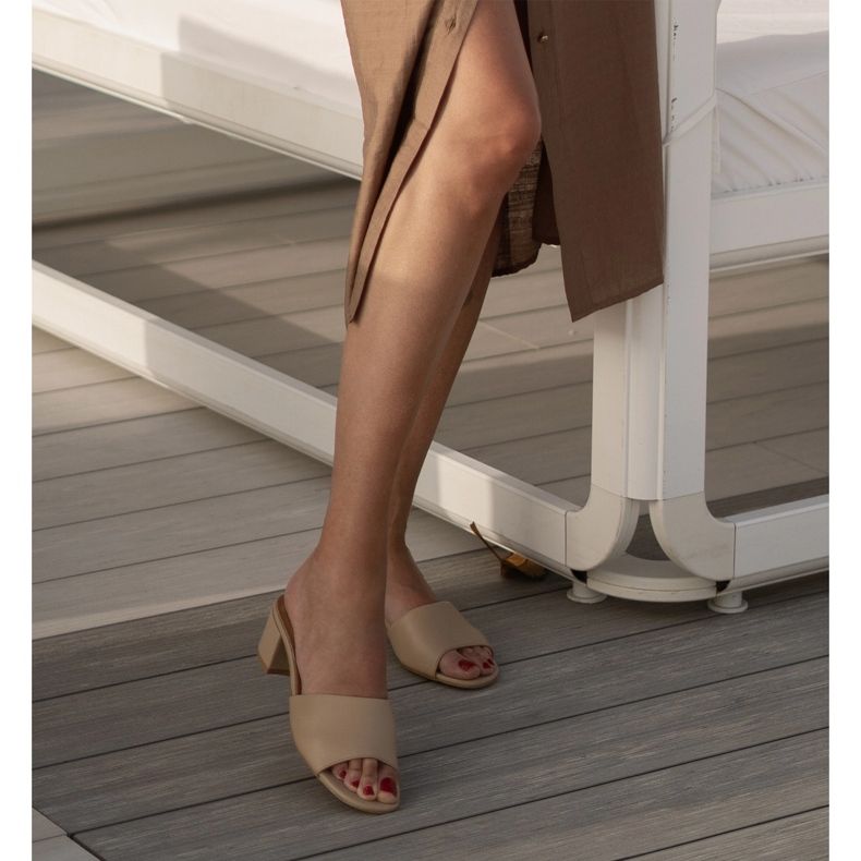 Marco Shoes Puerto Rey flip-flops beige 1 Marco Shoes Puerto Rey flip-flops beige 1