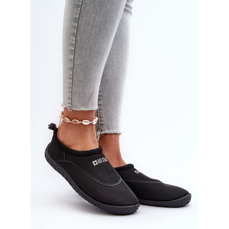 Women's Water Shoes Black Big Star NN274A801 2