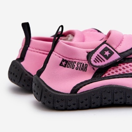 Children's Water Shoes Pink Big Star NN374465 roses and purples 2 Children's Water Shoes Pink Big Star NN374465 roses and purples 2