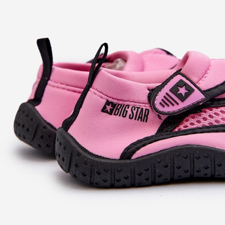 Children's Water Shoes Pink Big Star NN374465 roses and purples 2