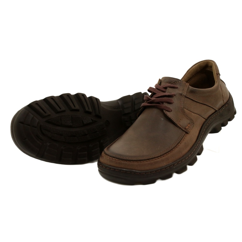 KOMODO Leather men's shoes 853 brown 4 KOMODO Leather men's shoes 853 brown 4