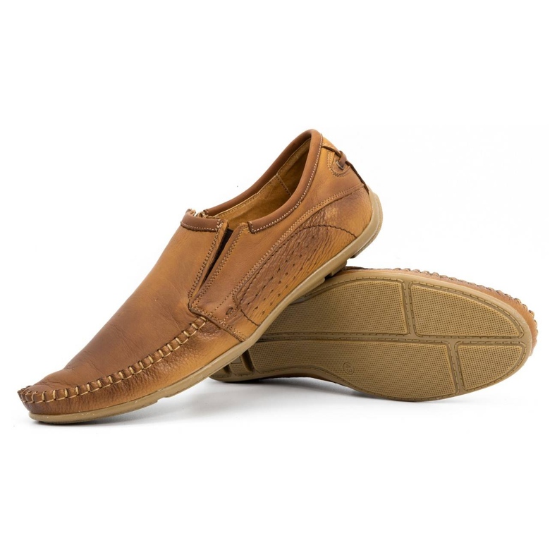 Olivier Men's leather loafers 4206 brown 2 Olivier Men's leather loafers 4206 brown 2