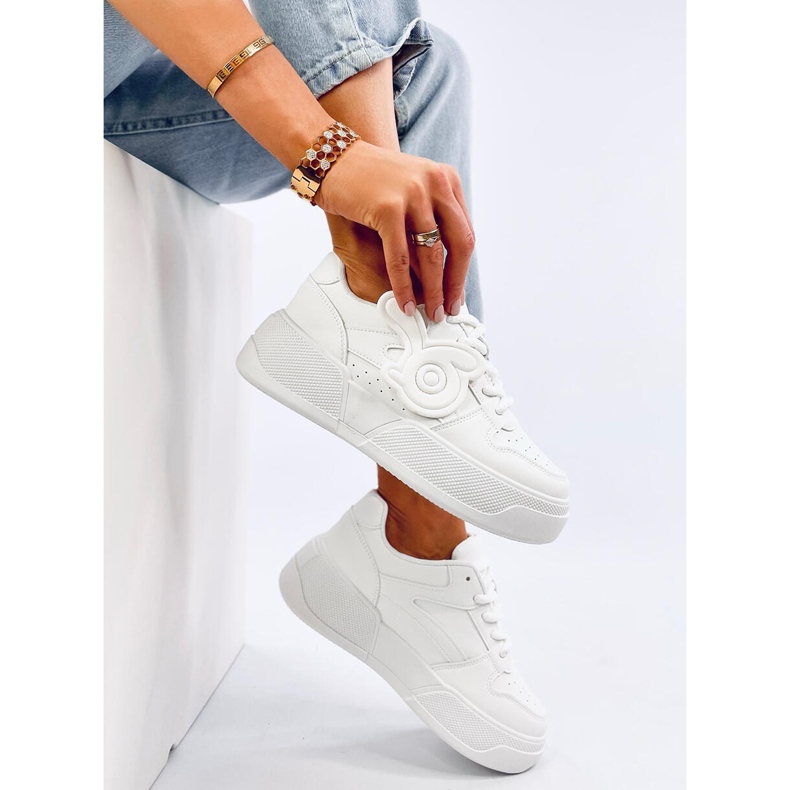 Broady Allwhite platform sneakers 2