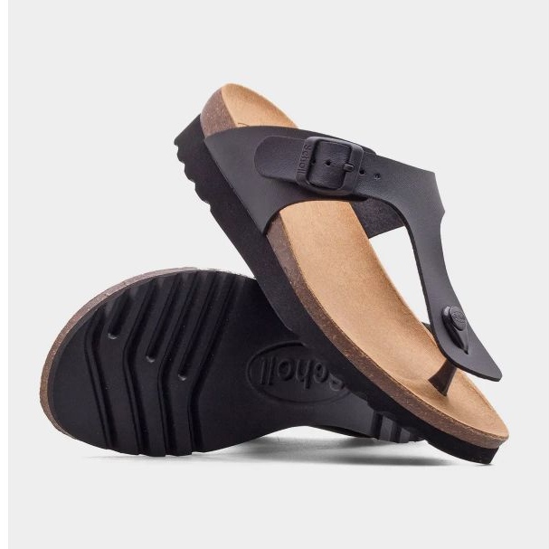 Scholl Boa Visa F30426-1004 flip-flops black 1