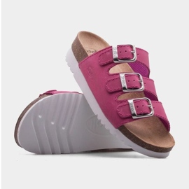 Scholl Rio Wedge Ad F26835-1026 flip-flops pink 1