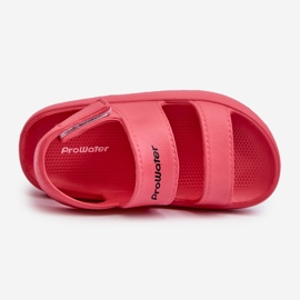 Light Velcro Foam Sandals ProWater PRO-24-05-02K Pink 2 Light Velcro Foam Sandals ProWater PRO-24-05-02K Pink 2