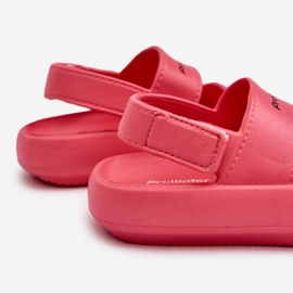 Light Velcro Foam Sandals ProWater PRO-24-05-02K Pink 1 Light Velcro Foam Sandals ProWater PRO-24-05-02K Pink 1