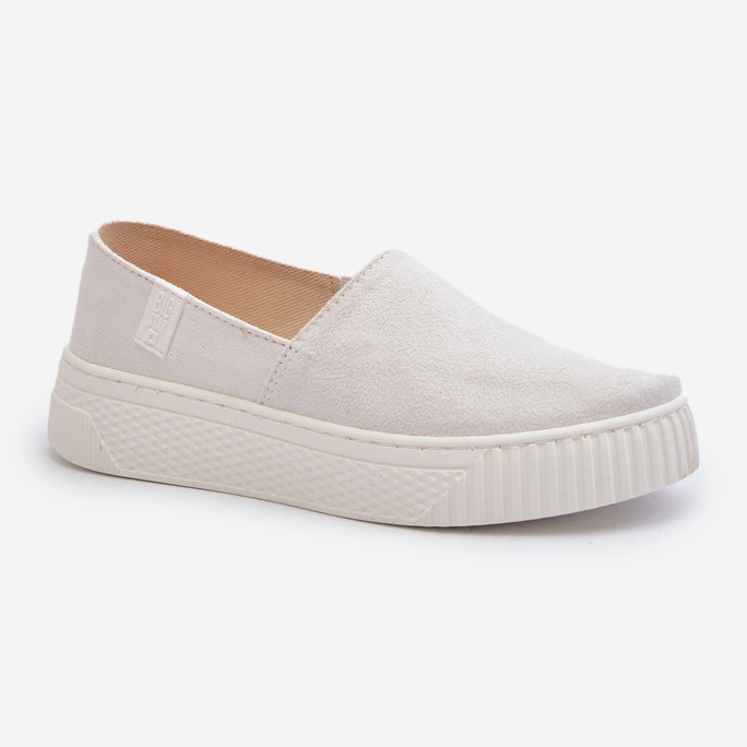 Big Star Women's Platform Sneakers NN276006 Memory Foam System White 1