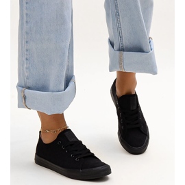 Black fabric sneakers Big Star LL274226 1
