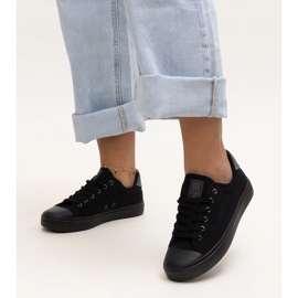 Black fabric sneakers Big Star LL274092 1