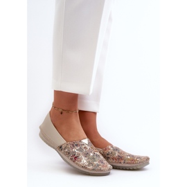 Women's Leather Ballerinas Maciejka 1930B-04 Beige 1 Women's Leather Ballerinas Maciejka 1930B-04 Beige 1