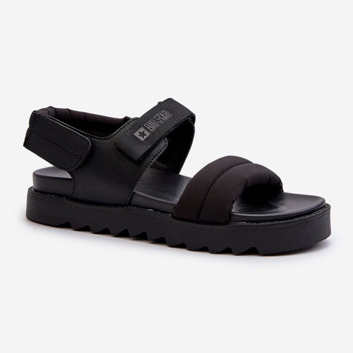 Women's Sandals on the Big Star Platform NN274750 Black 2