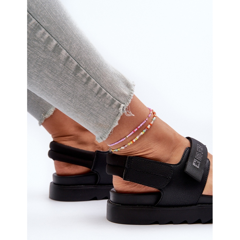 Women's Sandals on the Big Star Platform NN274750 Black 1