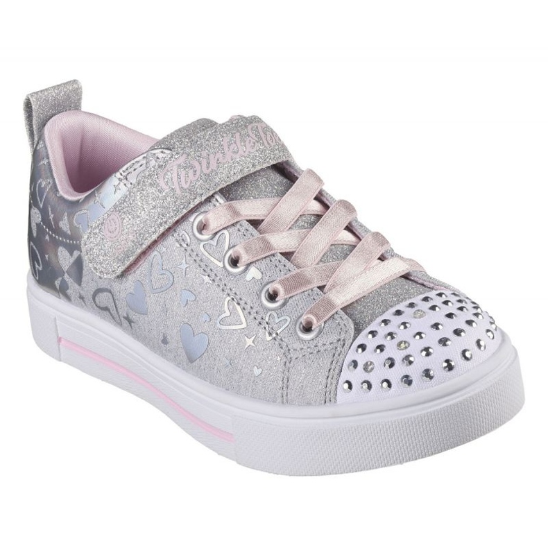Skechers Led Heather Charms Shoes 314787L Gysl silver 1 Skechers Led Heather Charms Shoes 314787L Gysl silver 1
