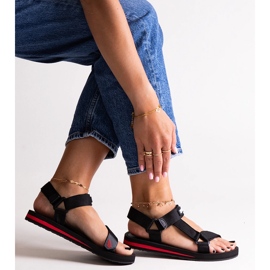 Big Star DD274A282 black sports sandals 3