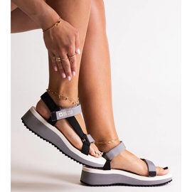 Black Big Star sandals NN274A054 1